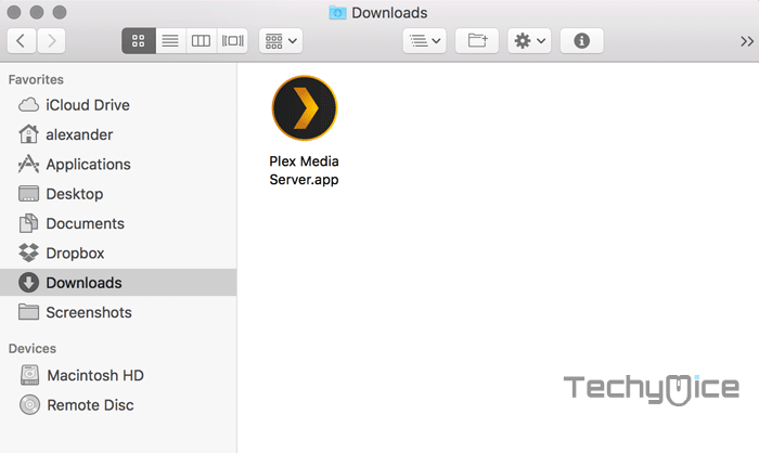 Download and Set up Plex for Mac