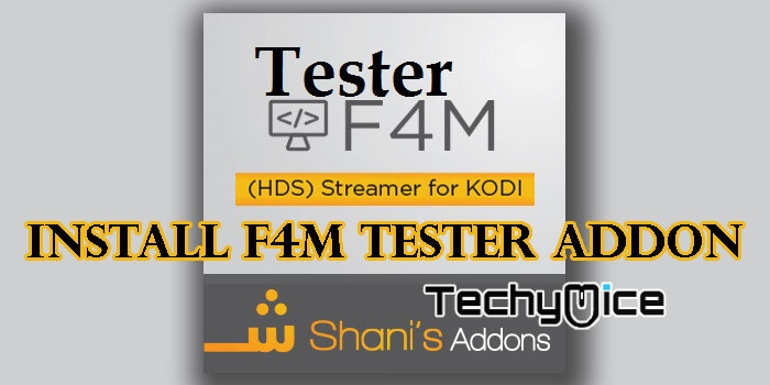 How to Install F4MTester Kodi Addon?
