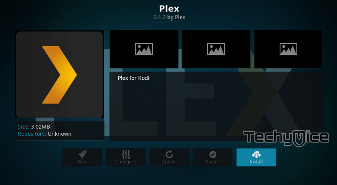 Install Plex on Kodi