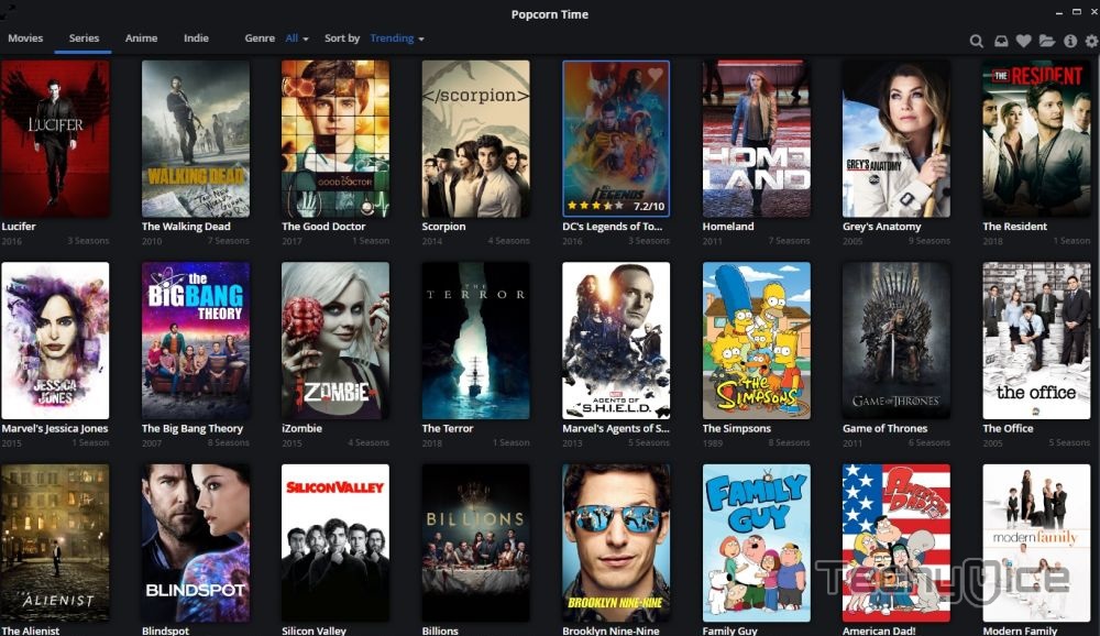 Install Popcorn Time for Windows