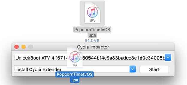 Install Popcorn Time on Apple TV