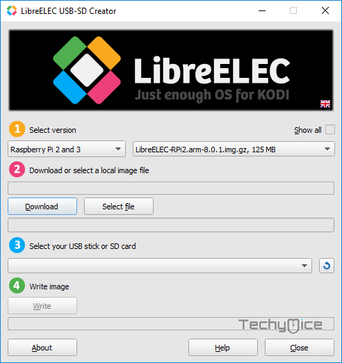Install LibreELEC Raspberry Pi