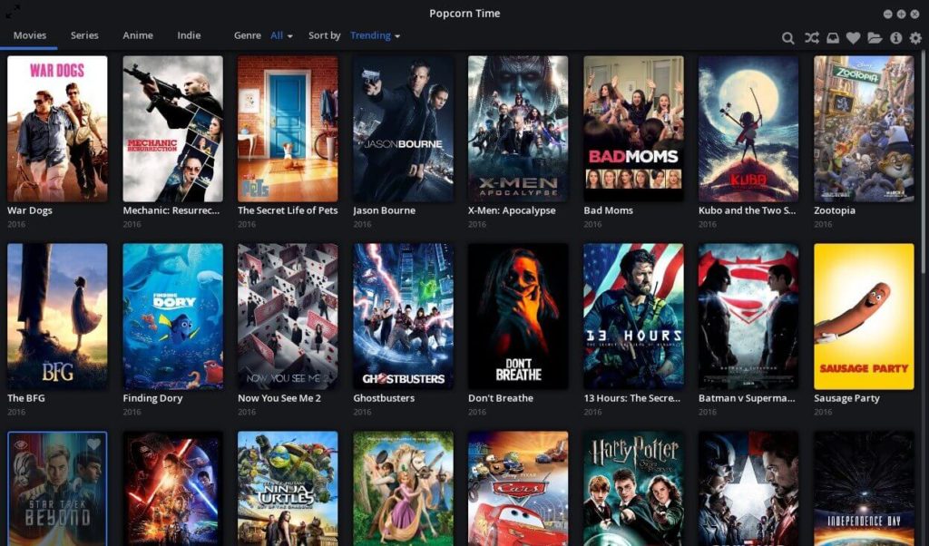 Popcorn Time for Android TV Box