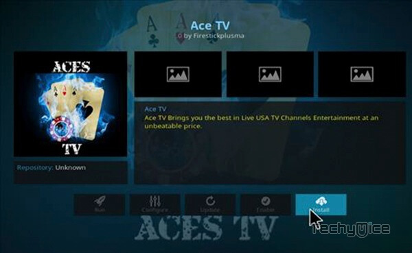 ACE TV Kodi Addon