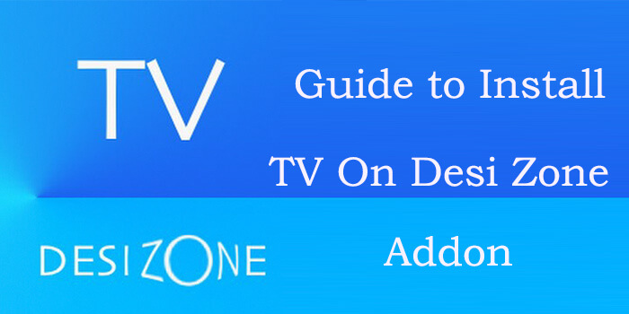 How to Install TV on Desi Zone Kodi Addon on Leia?