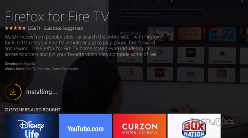 Firefox for Fire TV Stick