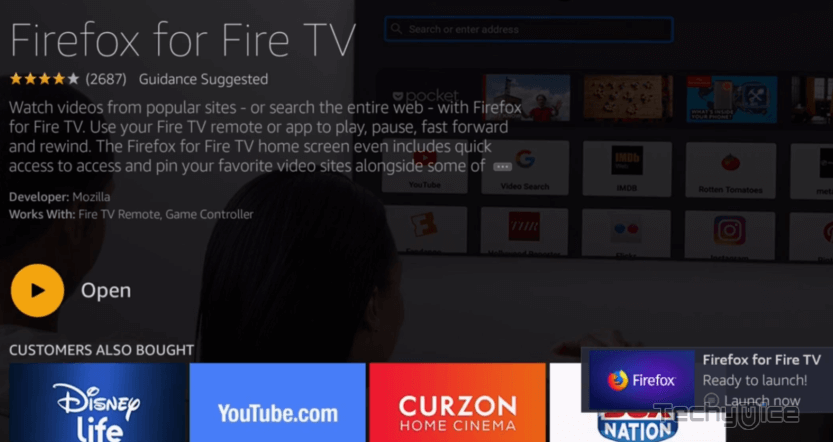 Firefox for Fire TV Stick