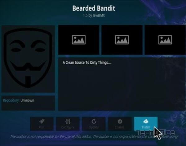 Bearded Bandit Kodi Addon