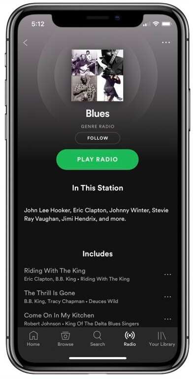 AirPlay Spotify via iPhone