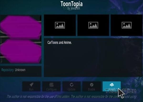 ToonTopia Kodi Addon
