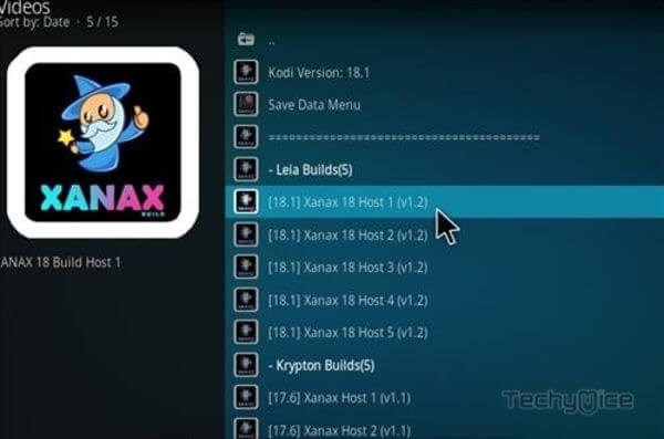 Xanax Kodi Build