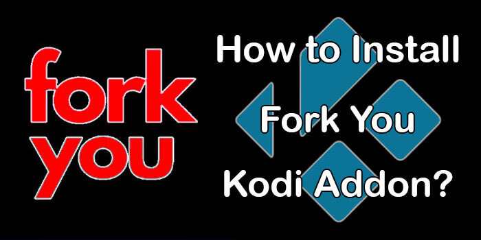 Fork You Kodi Addon – Installation Guide for Matrix 19.4 [2022]